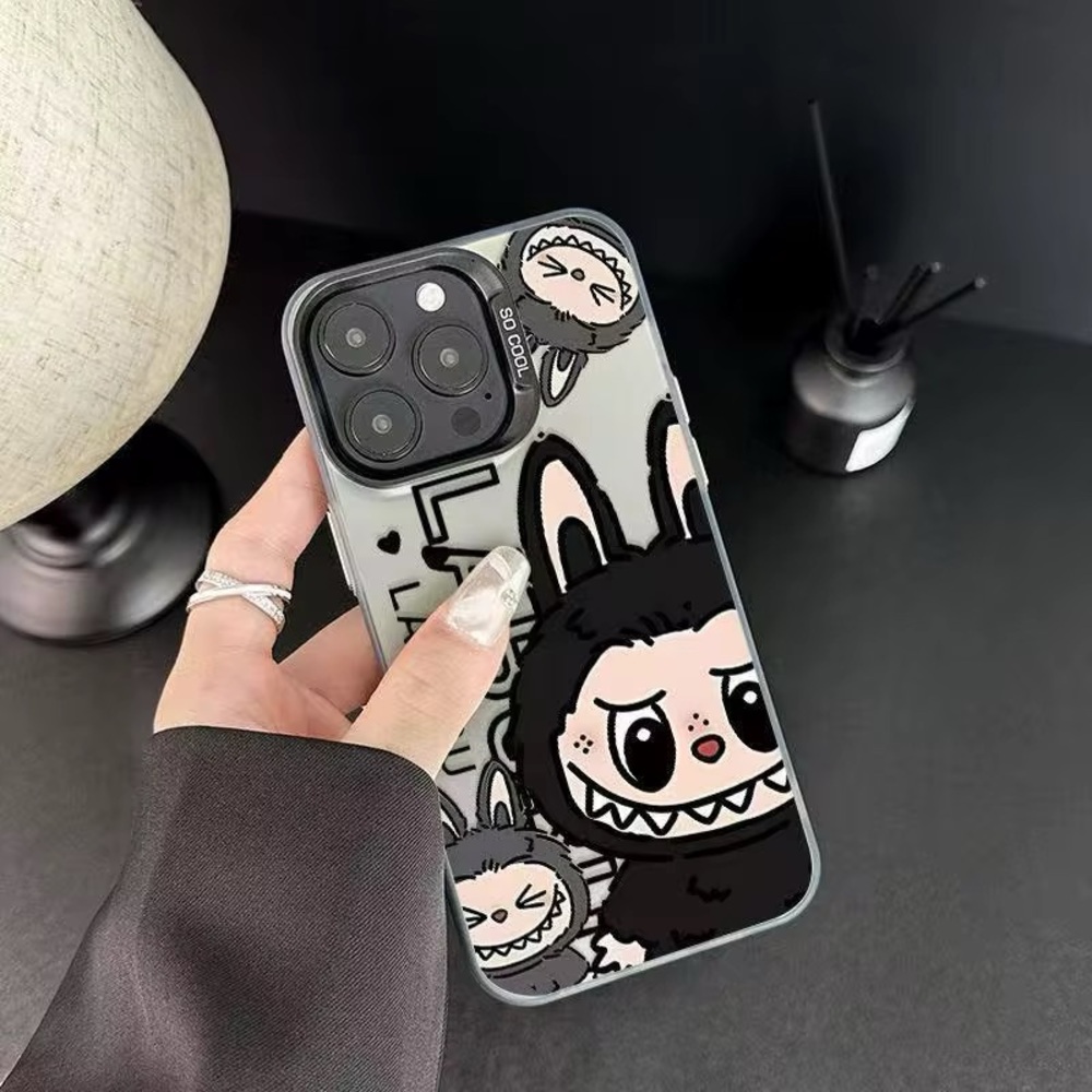 💥 Labubu  iPhone Case – THE MONSTERS Edition BLACK 16 Pro Max